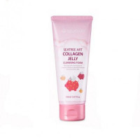 Очищаюча пінка для вмивання обличчя з колагеном Seantree Art Collagen Jelly Cleansing Foam 150 мл