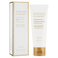 Пенка для умывания с экстрактом улитки Missha Super Aqua Cell Renew Snail Cleansing Foam 100 мл