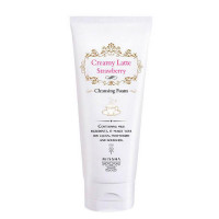 Очищающая пенка для умывания с экстрактом клубники Missha Creamy Latte Cleansing Foam Strawberry 172 мл