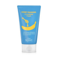 Пенка для умывания с экстрактами банана и меда Scinic Honey Banana Cleansing Foam 150 мл (8809121478703)