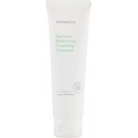 Очищаюча пінка для вмивання з екстрактом чайного дерева Aromatica Tea Tree Balancing Foaming Cleanser 180 г