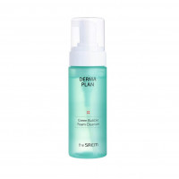 Пенка-мусс для умывания чувствительной кожи The Saem Derma Plan Green Bubble Foam Cleanser 150 мл
