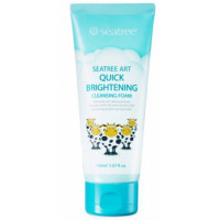 Пінка для вмивання з ефектом освітлення шкіри SeaNtree Art Quick Brightening Cleansing Foam 150 мл