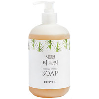 Рідке зволожуюче мило для обличчя і тіла Eunyul Refreshing Tea Tree Natural Castile Soap 500 мл