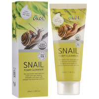 Пенка для умывания с муцином улитки Ekel Snail Foam Cleanser 100 мл