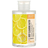 Очищаюча вода з екстрактом лимона Jigott Deep Cleansing Water Lemon 530 мл