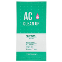 Точкові пластирі від запалень Etude House AC Clean Up Spot Patch 12 шт (8809667987325)
