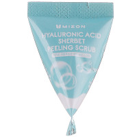 Скраб-щербет для обличчя з содою і гіалуроновою кислотою Mizon Hyaluronic Sherbet Peeling Scrub 7 г Скраб-щербет для обличчя з содою і гіалуроновою кислотою Mizon Hyaluronic Sherbet Peeling Scrub 7 г