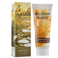 Пілінг-скатка з бурим рисом 3W Clinic Moisture Rice Bran Peeling Gel 180 мл (8809553100128)