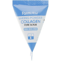 Очищаючий скраб для обличчя з колагеном Farmstay Baking Powder Collagen Pore Scrub 7г * 1 шт