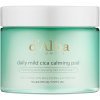 Заспокійливі педи для обличчя D'Alba Daily Mild Cica Calming Pad 50 шт (8809563068708)