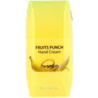 Крем для рук фруктовий пунш Персик The Saem Fruits Punch Hand Cream Peach 50 мл (8806164135945)