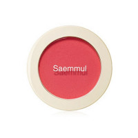 Однотонні рум'яна The Saem Saemmul Single Blusher PK01 Bubblegum Pink 5 г (8806164132449)
