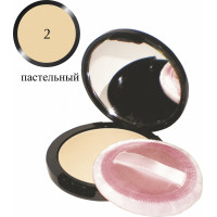 Компактна пудра для обличчя Eva Cosmetics "Класик" 11 г Відтінок 02
