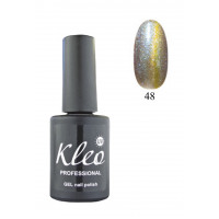 Гель-лак для нігтів "Котяче око" Kleo Professional Chameleon Cat eye gel 3D effect Колір 48
