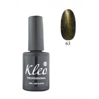 Гель-лак для нігтів "Котяче око" Kleo Professional Chameleon Cat eye gel 3D effect Колір 63