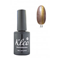Гель-лак для нігтів "Котяче око" Kleo Professional Chameleon Cat eye gel 3D effect Колір 55