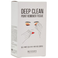Серветки для зняття макіяжу Матуючі The Style Deep Clean Point Remover Tissue Missha - 15 шт