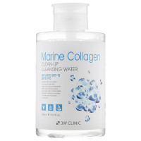 Міцелярна вода, що очищає, з морським колагеном 3W Clinic Marine Collagen Clean-Up Cleansing Water 500 мл (8809772620520)