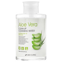 Міцелярна вода, що очищає, з екстактом алое 3W Clinic Aloe Clean-Up Cleansing Water 500 мл (8809772620490)