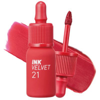 Матовий тинт для губ Peripera Ink Velvet #021 Vitality Coral Red 4 г (8809786597108)