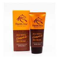 ББ-крем на основі кінського жиру Farmstay Jeju Horse Oil Complete BB Cream 50 мл (8802221001130)