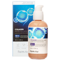 Тональная основа с коллагеном Farmstay Collagen Water Full Moist Luminous Foundation Оттенок 21, 100 мл
