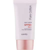 BB крем для обличчя з гіалуроновою кислотою Eyenlip Pure Cotton Perfect Cover BB Cream #21 Light Beige 30 г