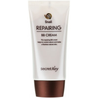 Відновлювальний BB-крем для обличчя на основі фільтрату равлика Secret Key Snail Repairing BB Cream 50 мл