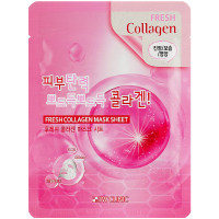 Тканинна маска для обличчя з колагеном 3W Clinic Fresh Collagen Mask Sheet 23 г
