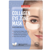 Набір тканинних патчів під очі з колагеном Purederm Collagen Eye Zone Mask 30 шт