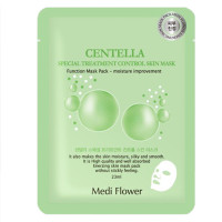 Тканинна маска з екстрактом центели Medi Flower Centella Special Treatment Control Skin Mask 23 мл
