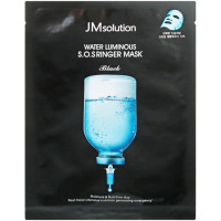 Ультразволожуюча тканинна маска Jm Solution Water Luminous S.O.S Ringer Mask Black 35 мл (8809505542136)