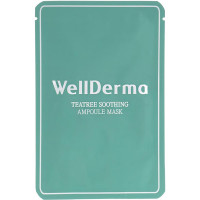 Заспокійлива ампульних маска для обличчя з чайним деревом WellDerma Teatree Soothing Ampoule 25 мл