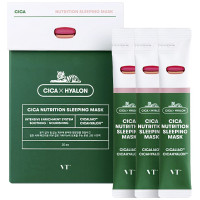 Набір поживних нічних масок з центелою VT Cosmetics Cica Nutrition Sleeping Mask 20шт*4 мл