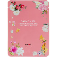 Зволожуюча тканинна маска для обличчя з олією лосося Eyenlip Moisture Essence Mask Salmon Oil 25 мл