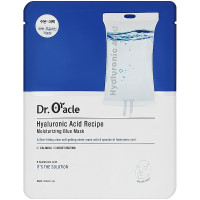 Маска для обличчя тканинна інтенсивно зволожуюча Dr.Oracle Hyaluronic Acid Recipe Moisrurizing Blue Mask 25 мл (8809408731835)