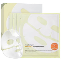Освітлювальна гідрогелева маска для обличчя Sungboon Editor Deep Collagen Niacin Vita C Brightening Mask 37г*4шт (8800253020433)