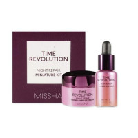 Набір нічної омолоджуючої косметики Missha Time Revolution Night Repair 2 pcs Kit 10+7 мл Набір нічної омолоджуючої косметики Missha Time Revolution Night Repair 2 pcs Kit 10+7 мл
