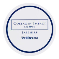 Сапфірові патчі для очей з морським колагеном Wellderma Collagen Impact Sapphire Eye Mask 60 шт