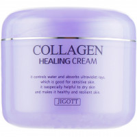 Поживний крем для обличчя з колагеном Jigott Collagen Healing Cream 100 мл