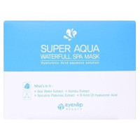 Набір зволожуючих масок для обличчя Eyenlip Super Aqua Waterfull Spa Mask, 25 мл*10 шт.