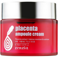 Поживний ампульний крем для обличчя з плацентою Zenzia Placenta Ampoule Cream 70 мл