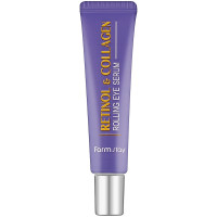 Сироватка-ролер для шкіри навколо очей Farmstay Retinol & Collagen Rolling Eyeserum 25 мл (8809544631525)