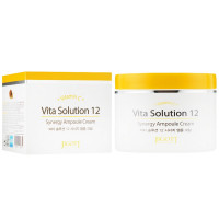 Антивіковий ампульний крем для обличчя Jigott Vita Solution 12 Synergy Ampoule Cream 100 мл