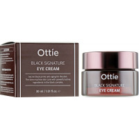 Омолоджуючий крем для очей з муцином равлика Ottie Black Signature Eye Cream 30 мл (8809276016362)