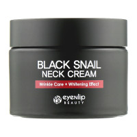 Омолоджуючий крем для шиї з муцином равлика Eyenlip Black Snail Neck Cream 50 г