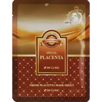 Відновлююча маска з екстрактом плаценти 3W Clinic Fresh Placenta Mask Sheet 23 г
