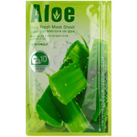 Набір масок для обличчя з екстрактом алое Tony Moly Aloe Daily Fresh Mask Sheet 10шт*15 г