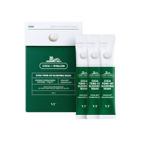 Набір нічних освітлюючих масок для обличчя VT Cosmetics Cica Tone-Up Sleeping Mask 4 мл*20 шт